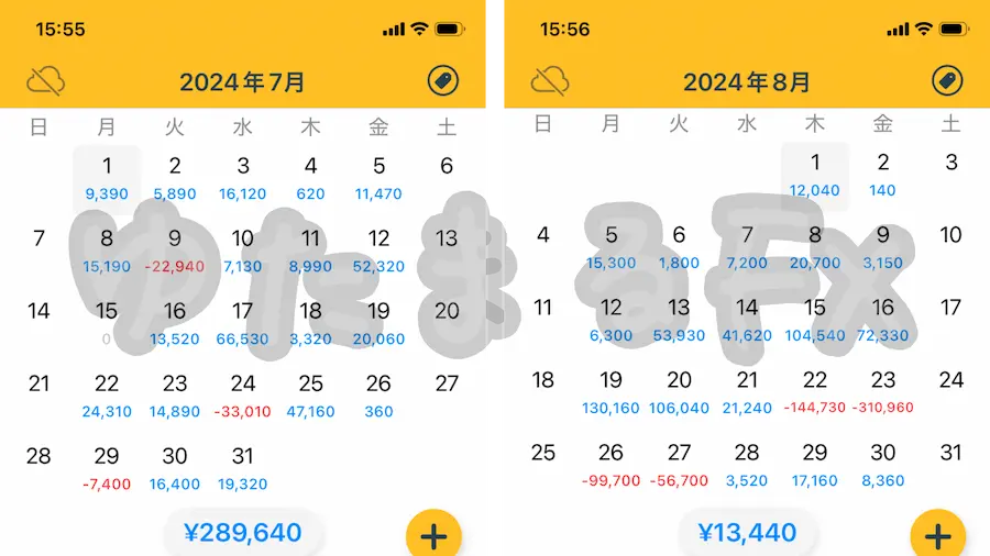 FX月間収支 2024年7月・8月 スタート時の記録