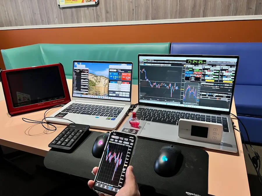 WiMAX FXトレード接続環境